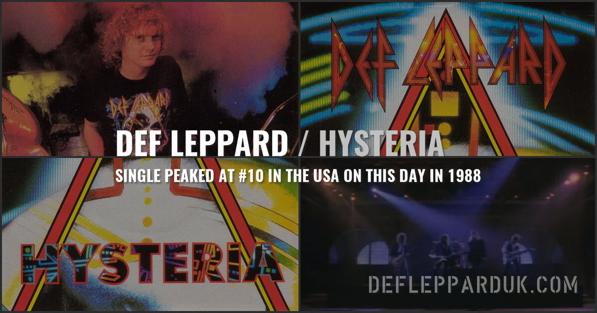 Def Leppard 1987. Def Leppard 1987.