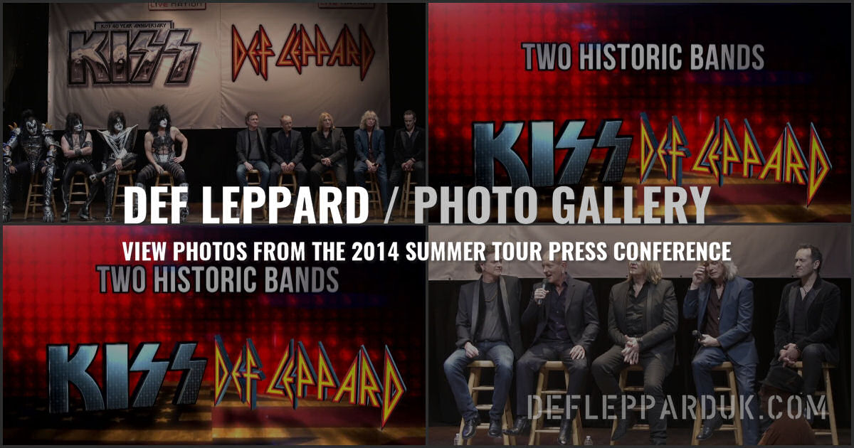Def Leppard 2014. Def Leppard 2014.