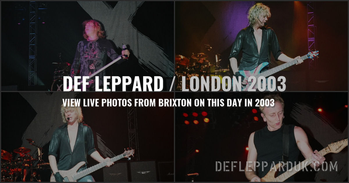 Def Leppard 2003.