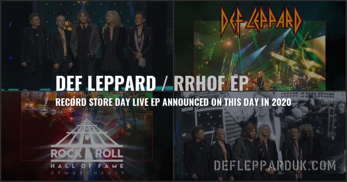 Def Leppard 2020.