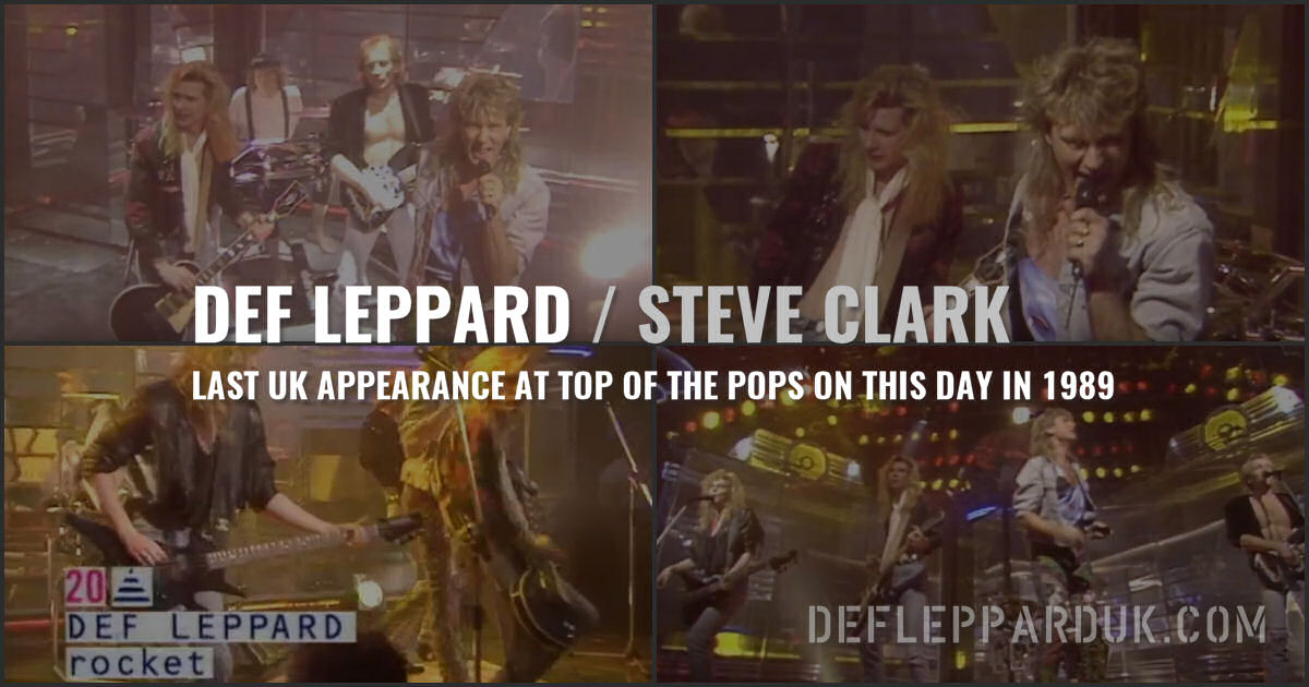 Def Leppard 1989. Def Leppard 1989.