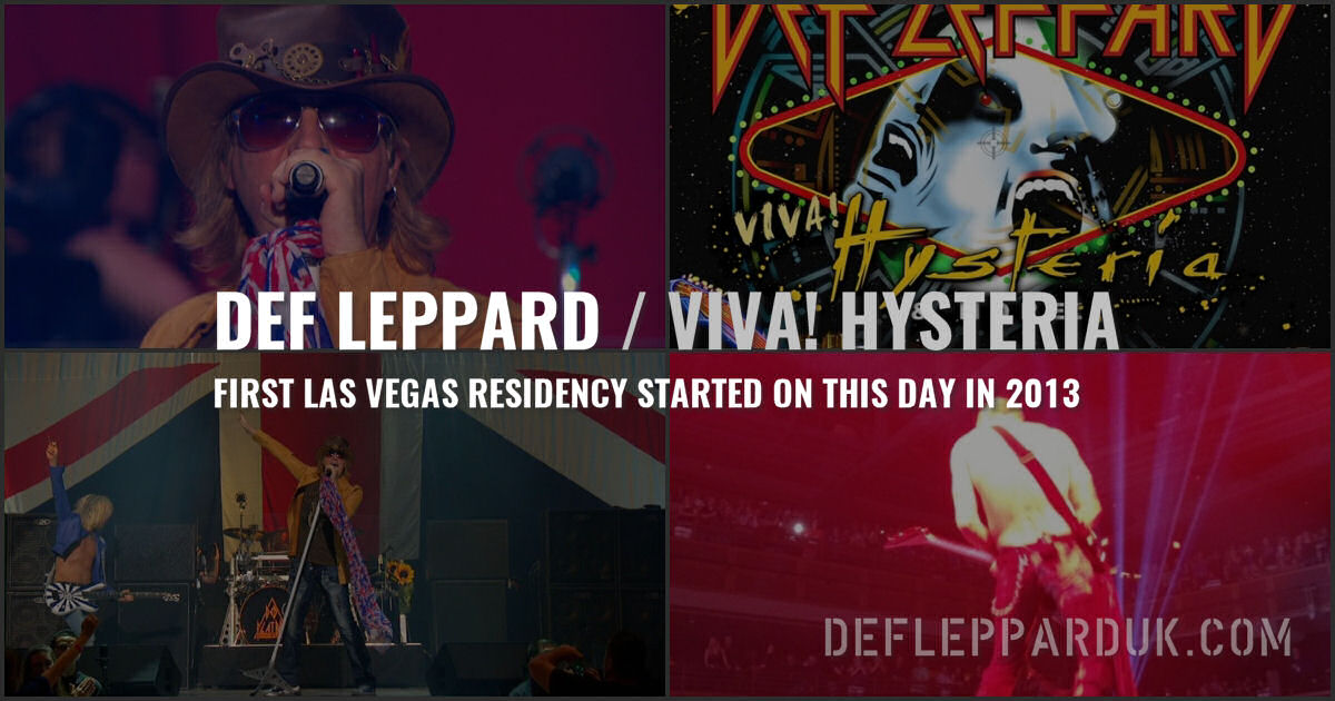 Def Leppard 2013. Def Leppard 2013.