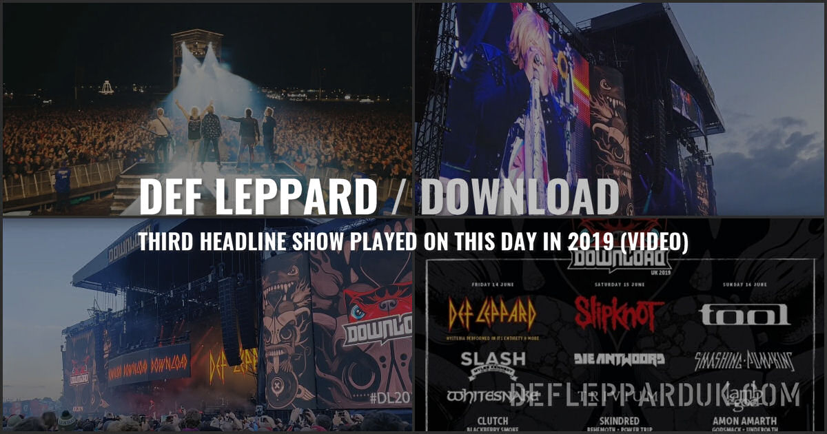 Def Leppard 2019.