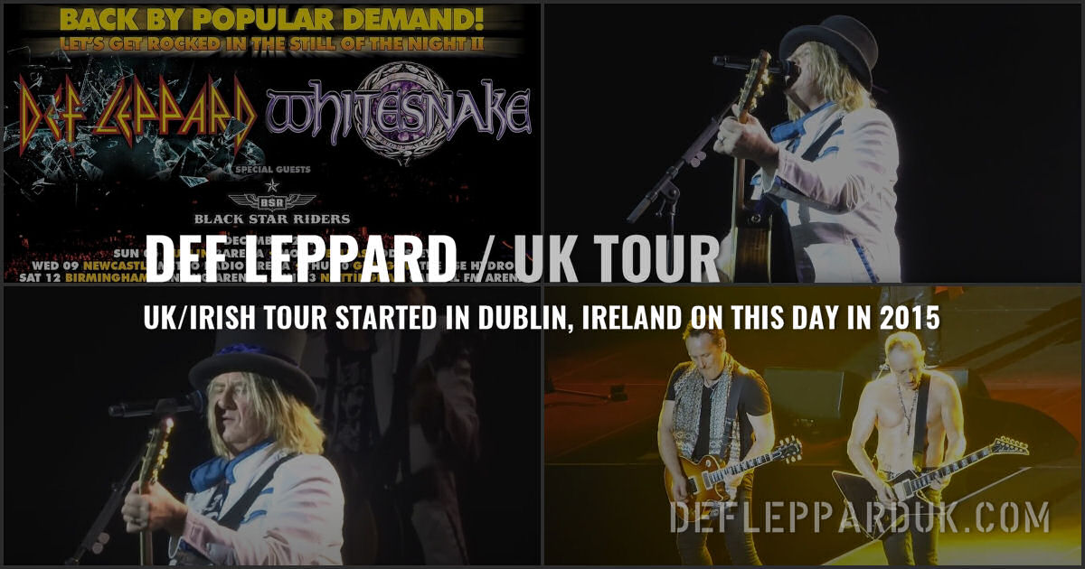 Def Leppard 2015.