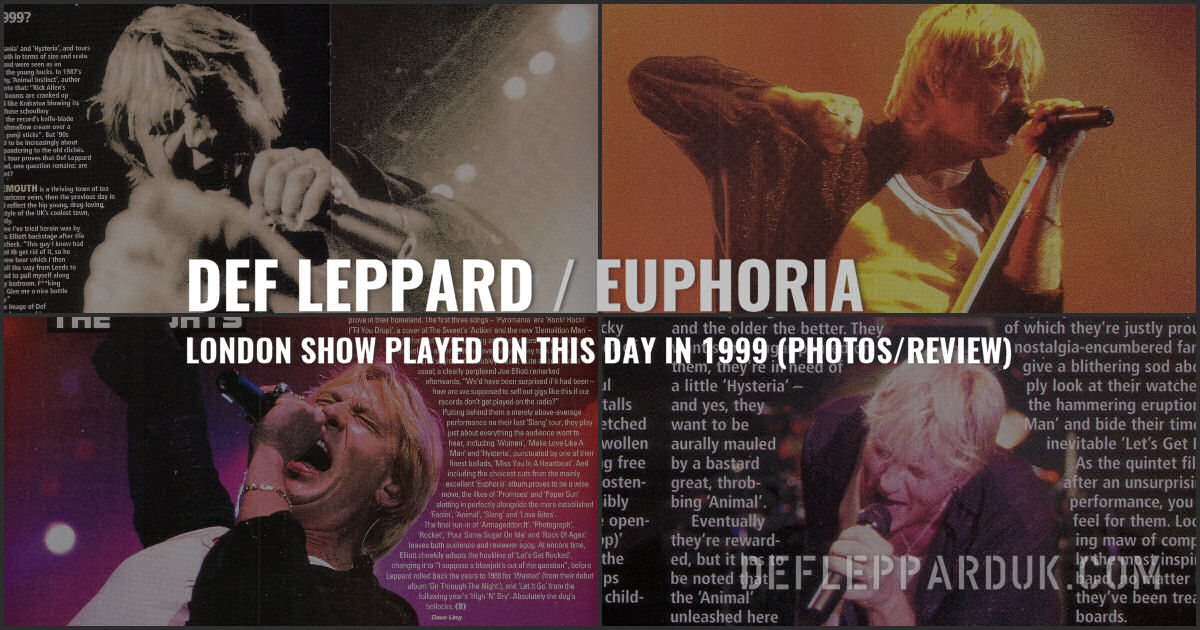 Def Leppard 1999. Def Leppard 1999.