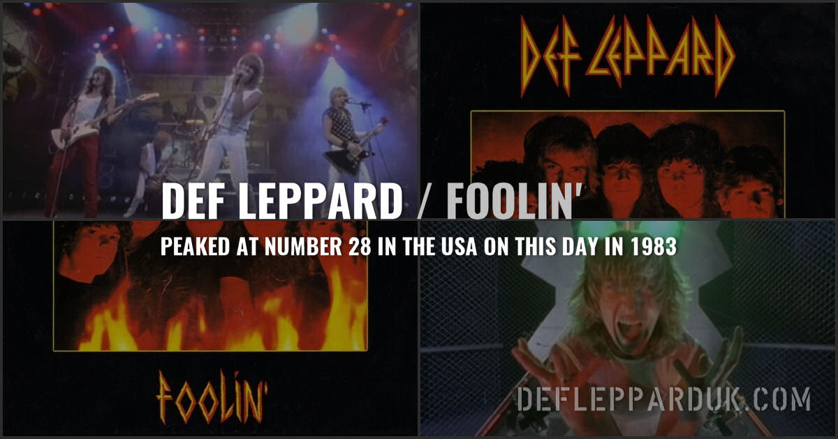 Def Leppard 1983.