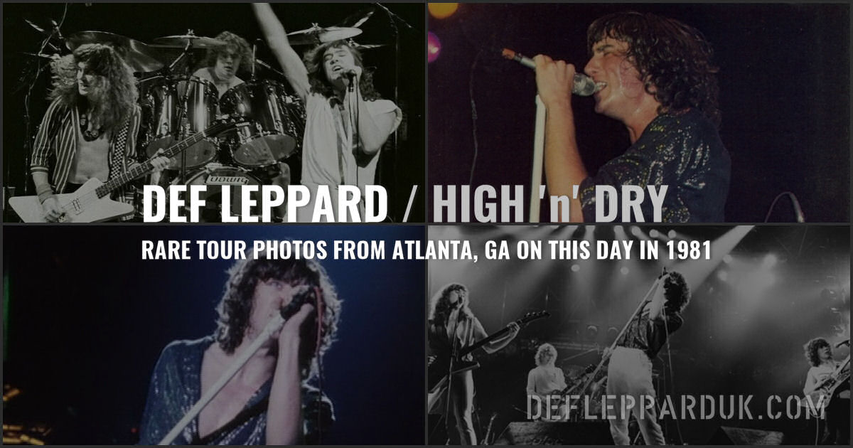 Def Leppard 1981.