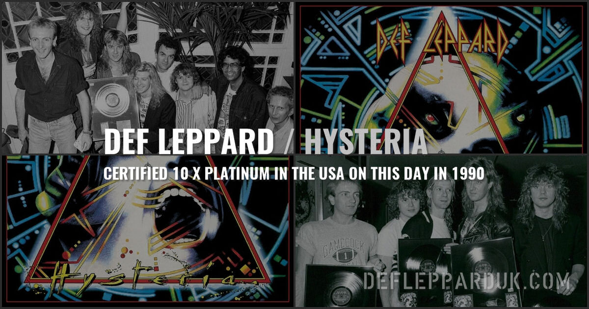 Def Leppard 1987.