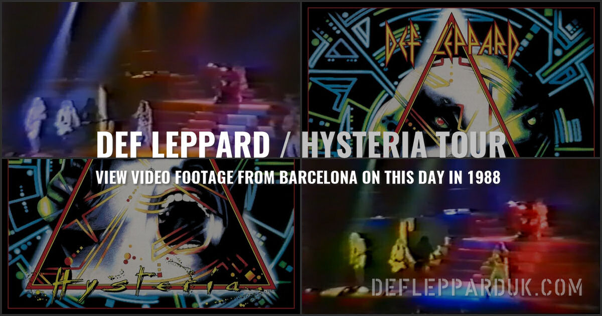 Def Leppard 1988. Def Leppard 1988.