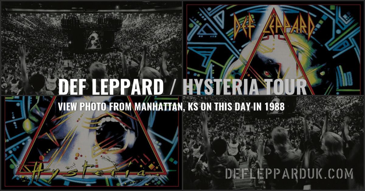 Def Leppard 1988.