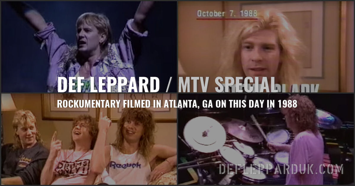 Def Leppard 1988.