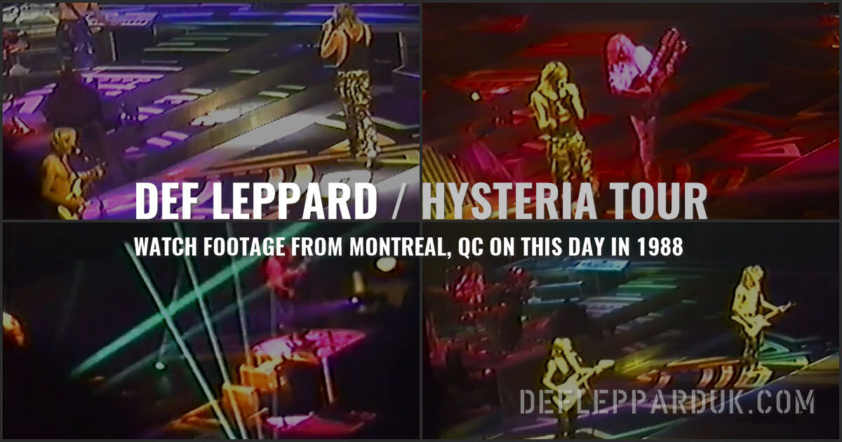 Def Leppard 1988.