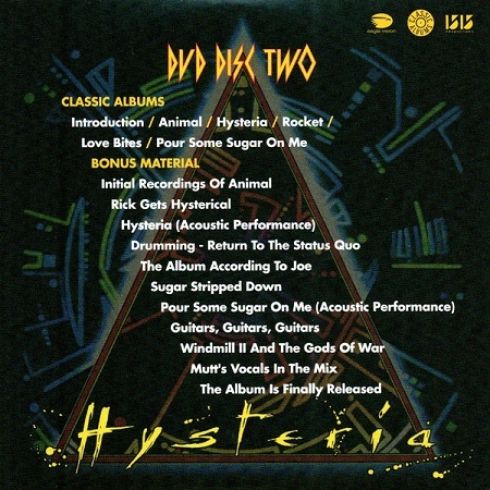 Hysteria 30th Anniversary Edition 2017.
