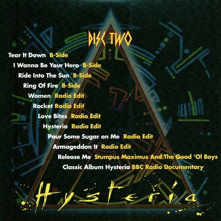 Hysteria 30th Anniversary Edition 2017.
