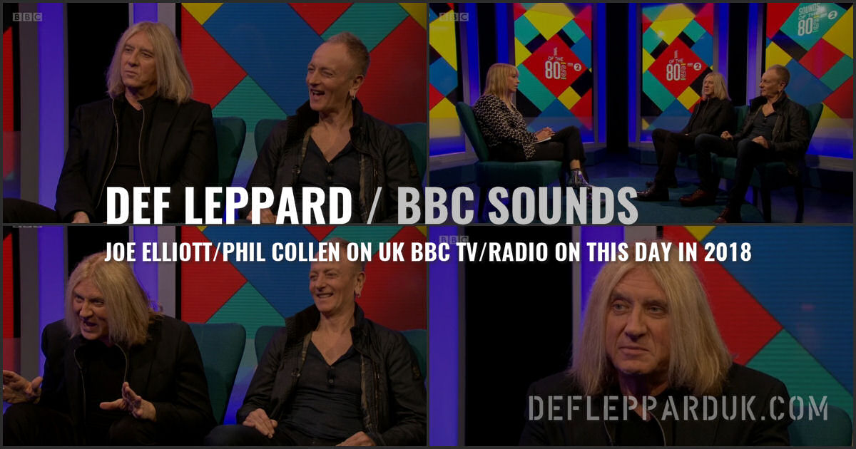 Def Leppard 2018.