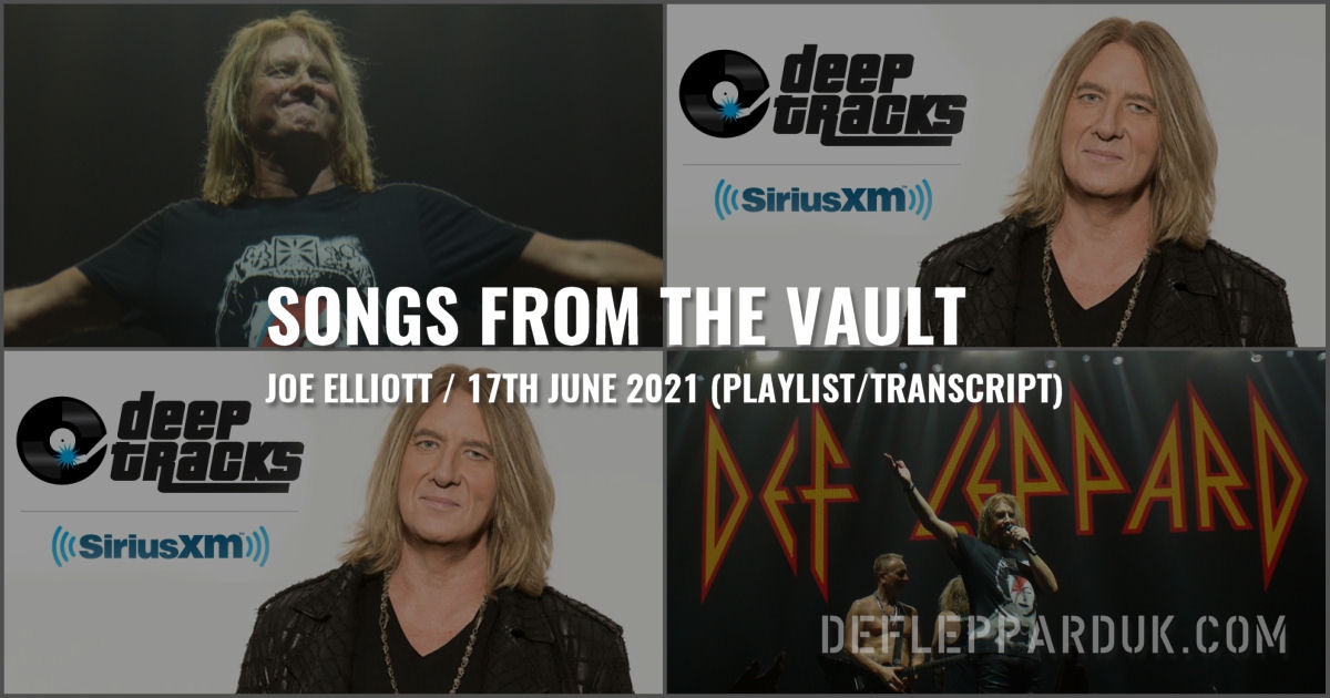 Joe Elliott 2019.