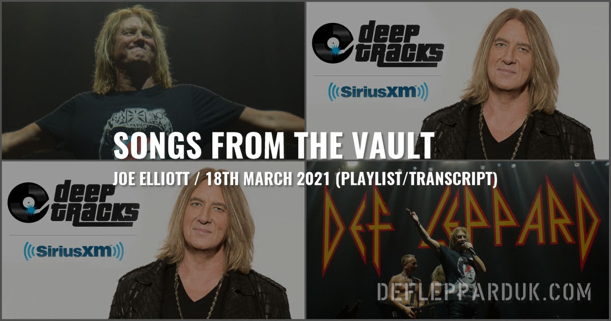 Joe Elliott 2019.