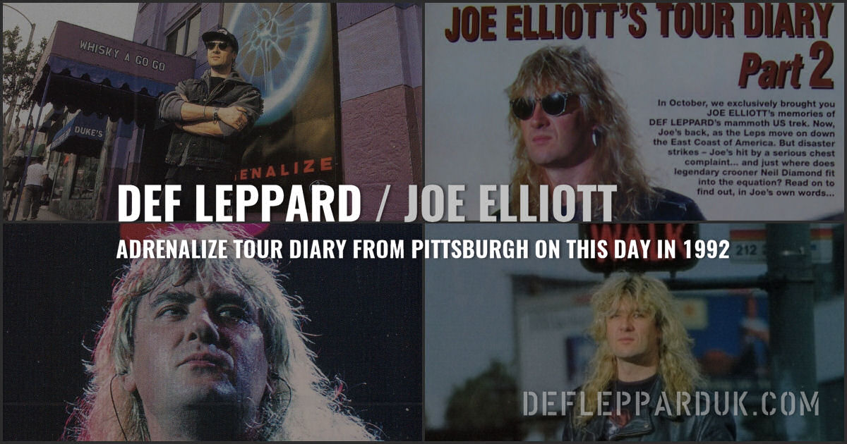 Def Leppard 1992.
