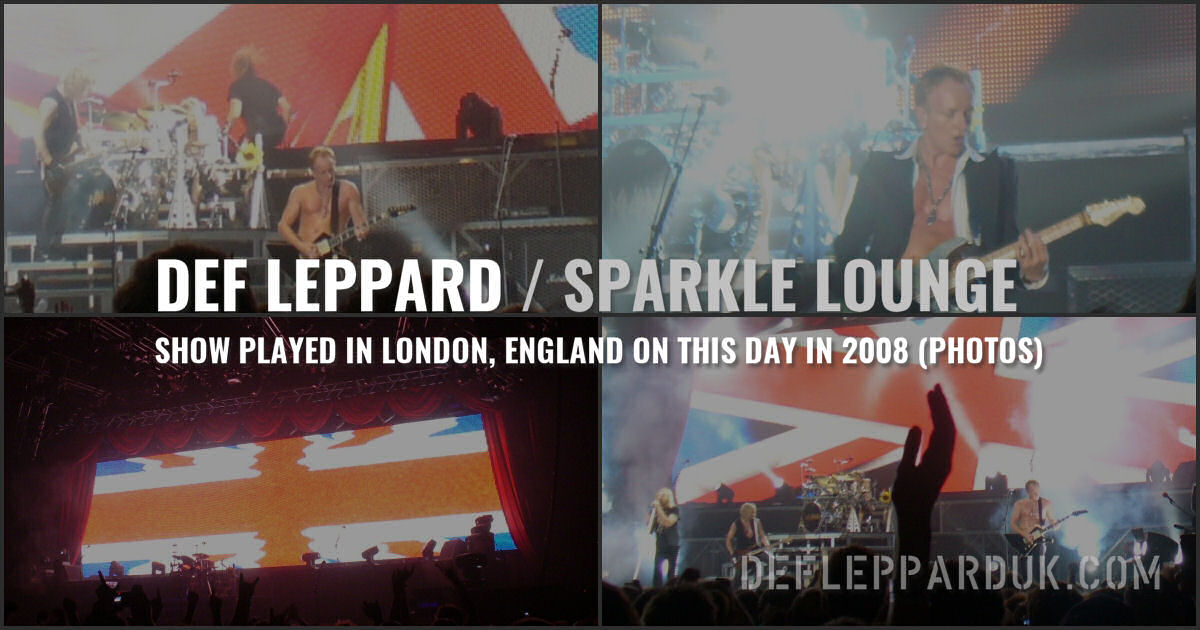 Def Leppard 2008. Def Leppard 2008.