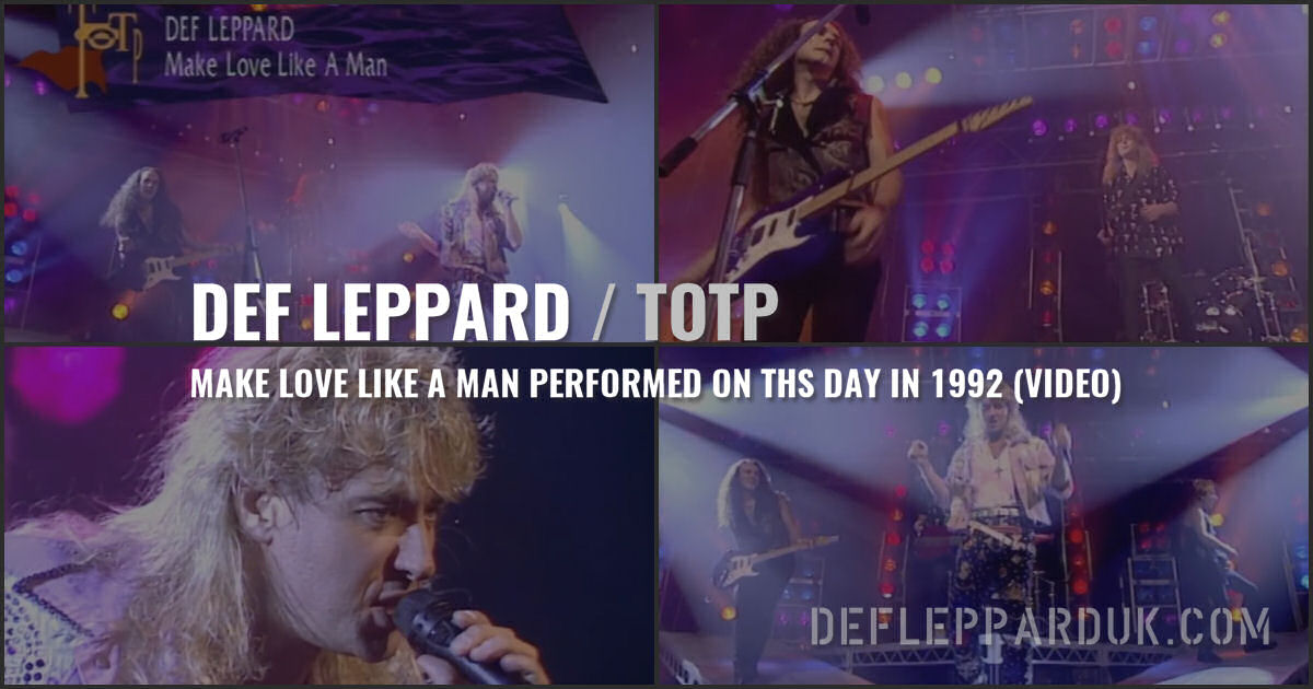 Def Leppard 2019.