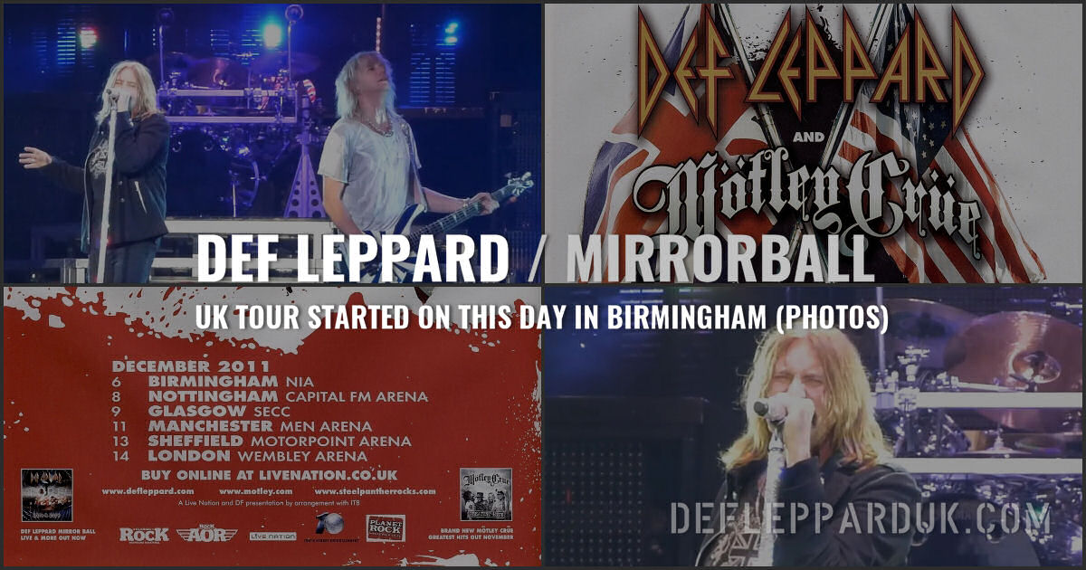 Def Leppard 2011.