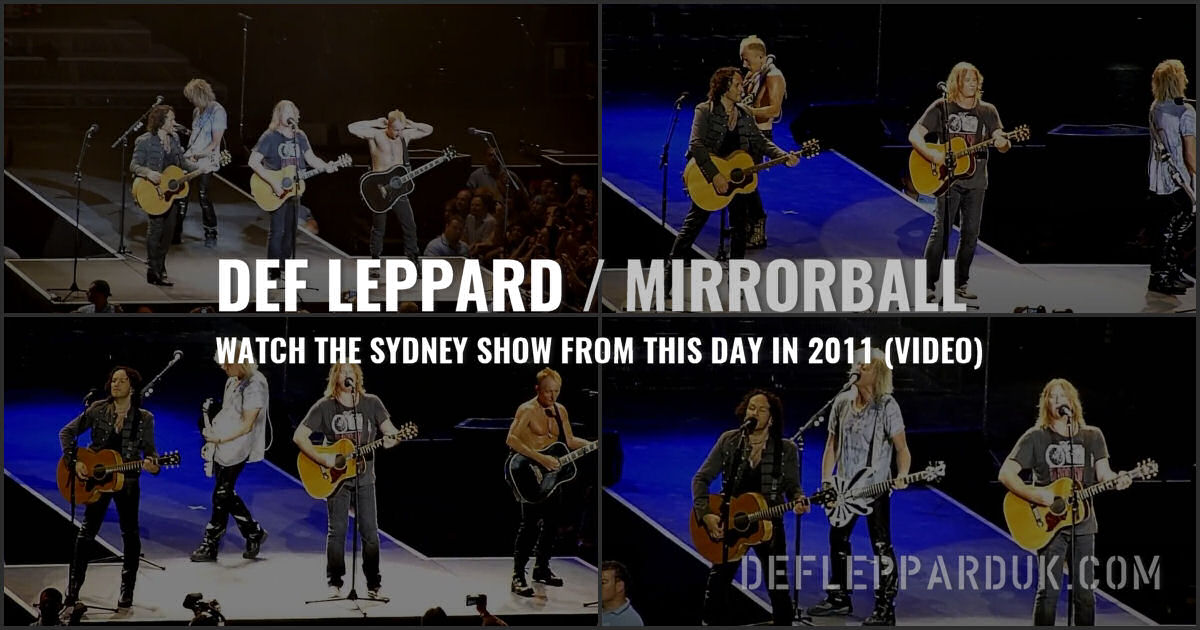 Def Leppard 2011.