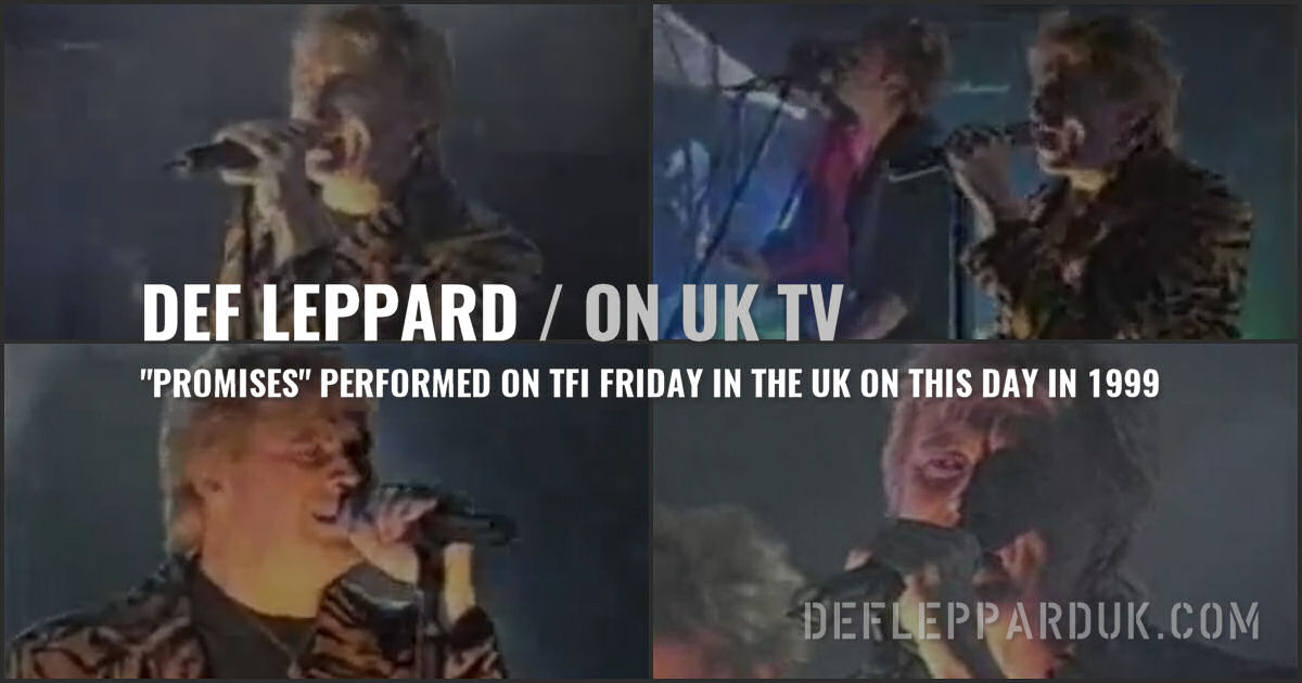 Def Leppard 1999.