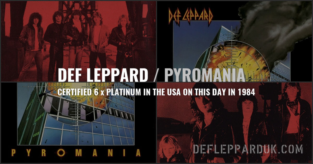 Def Leppard 1983.