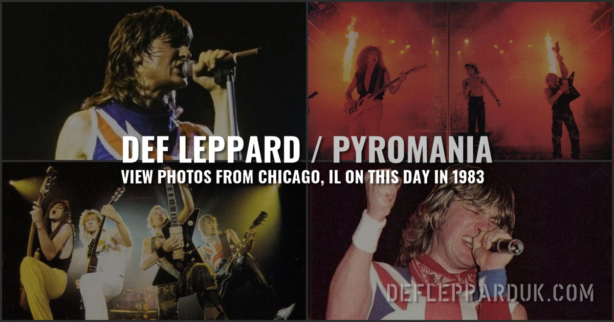 Def Leppard 1983.