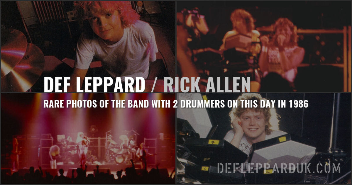 Rick Allen 1986.