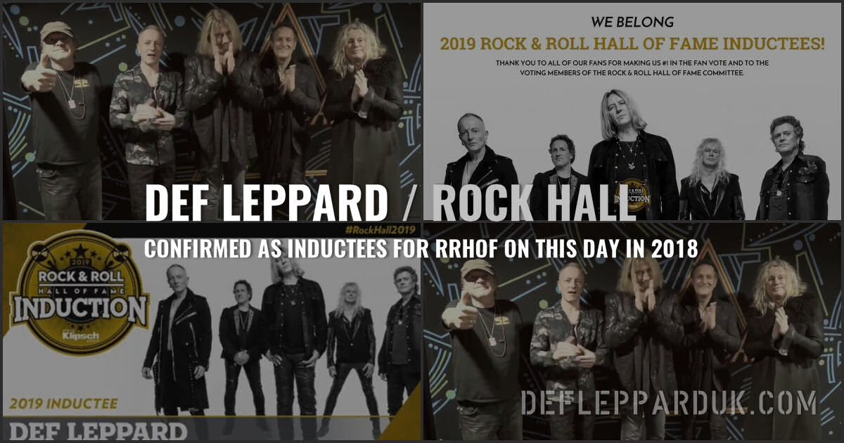 Def Leppard 2018. Def Leppard 2018.