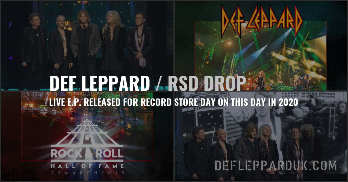 Def Leppard 2020.