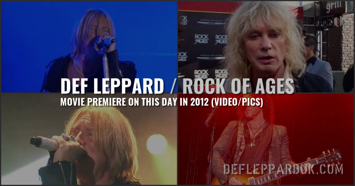 Def Leppard 2012. Def Leppard 2012.