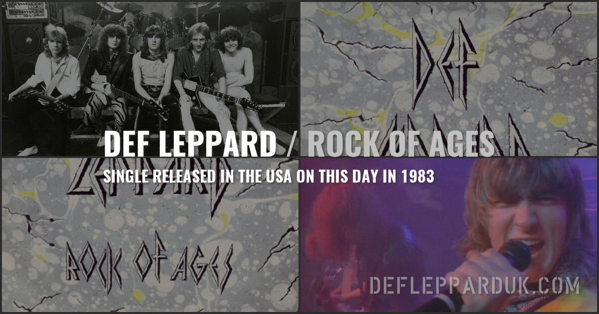 Def Leppard 1983.