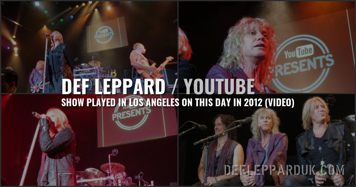Def Leppard 2012. Def Leppard 2012.