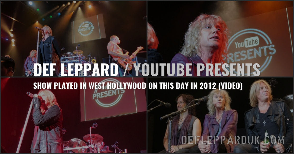 Def Leppard 2012.