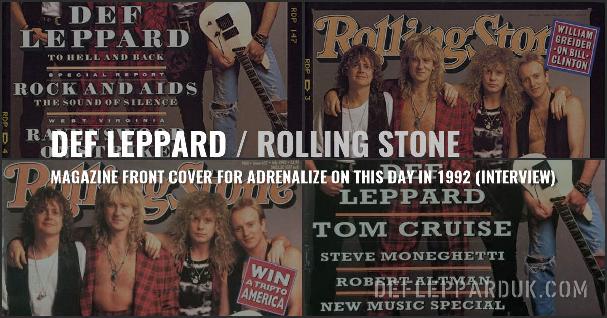 Def Leppard 1992.