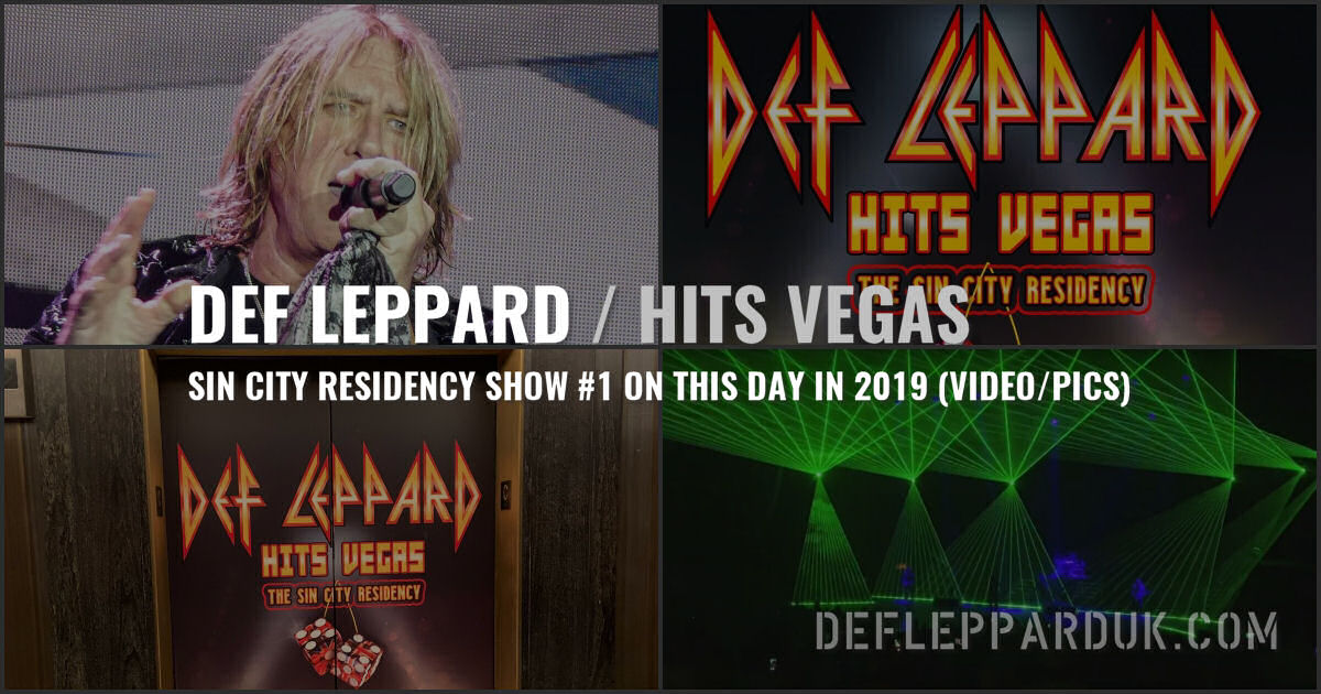 Def Leppard 2019.