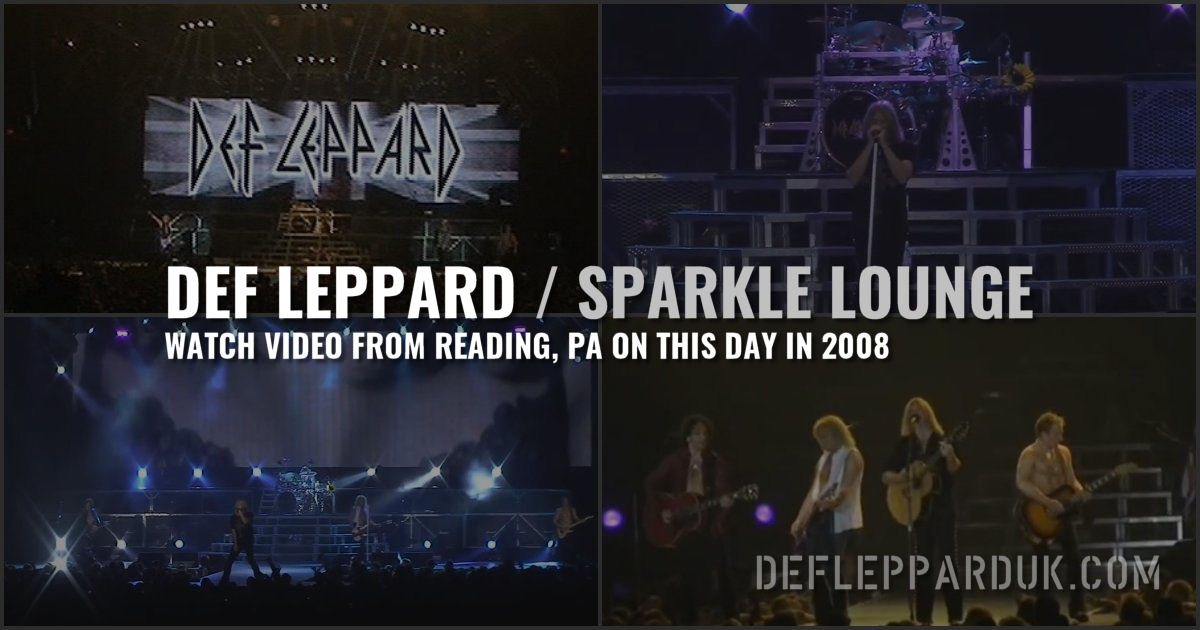 Def Leppard 2008. Def Leppard 2008.