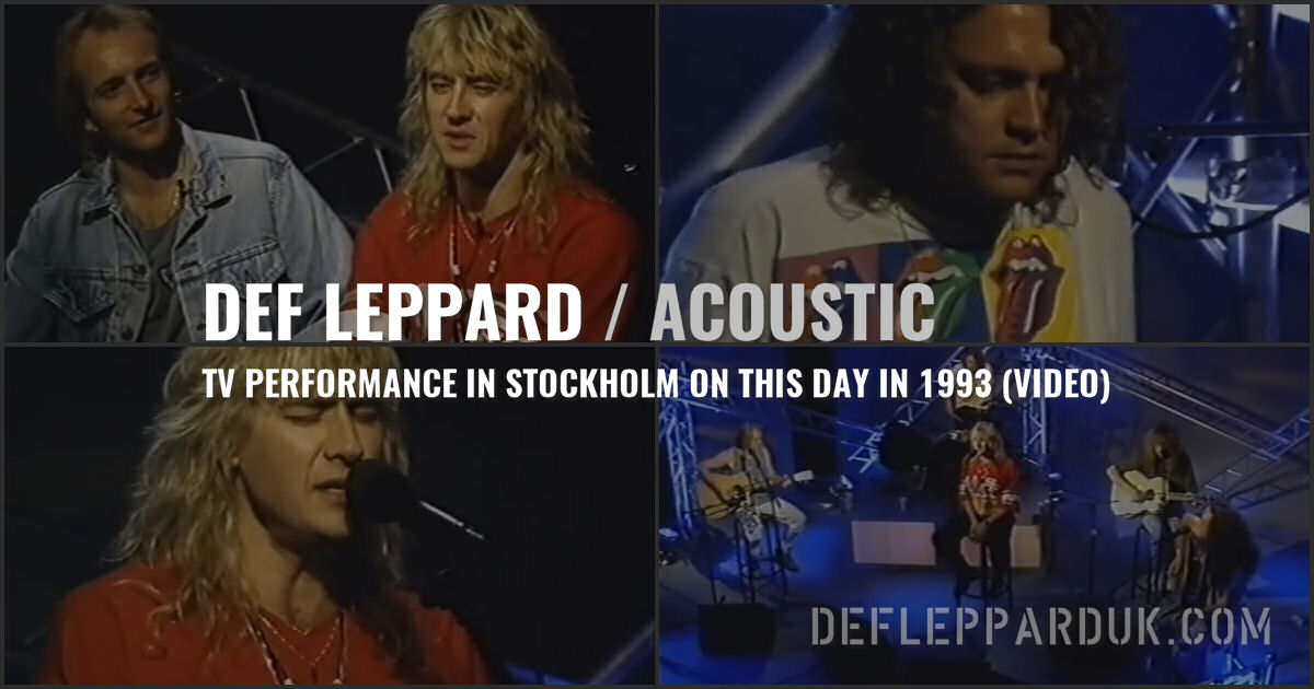 Def Leppard 1993.