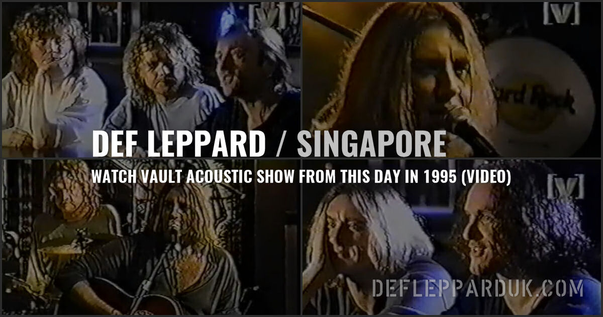 Def Leppard 1995.