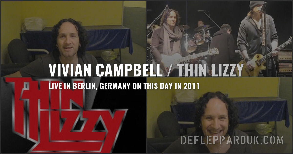 Vivian Campbell 2011.