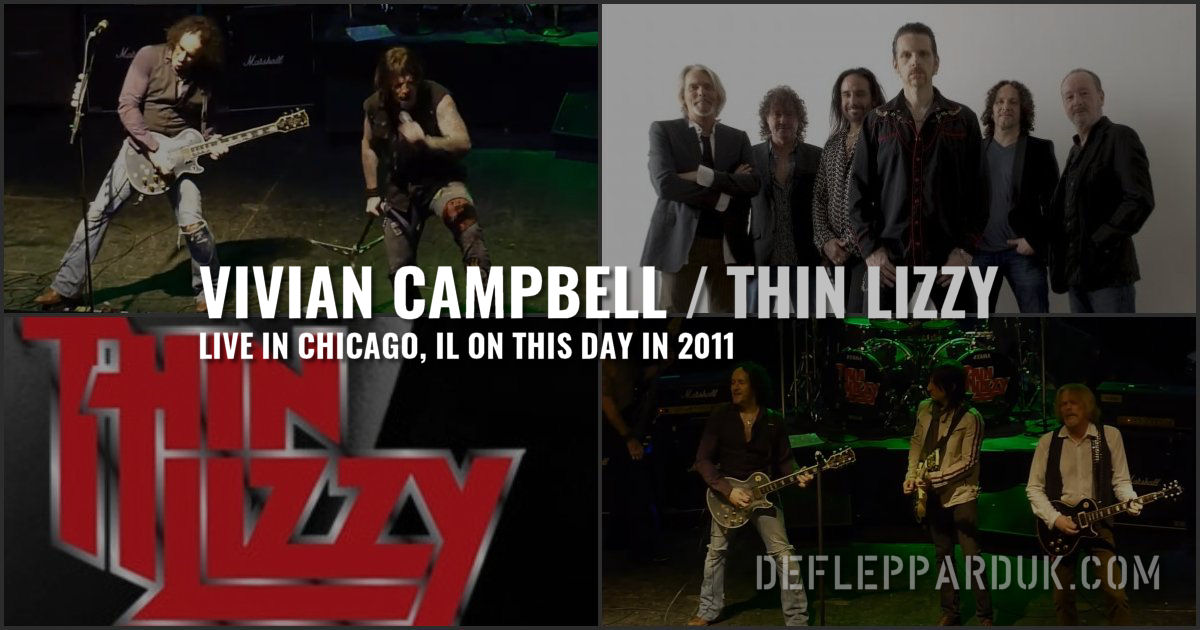 Vivian Campbell 2011. Vivian Campbell 2011.