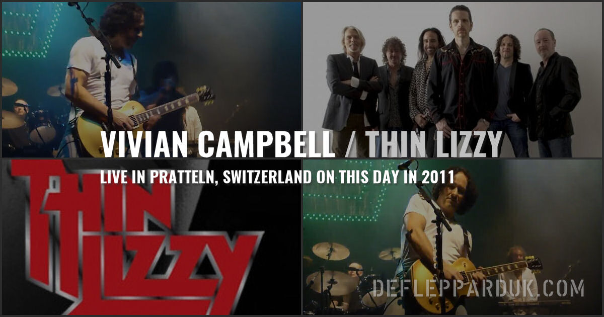 Vivian Campbell 2011.