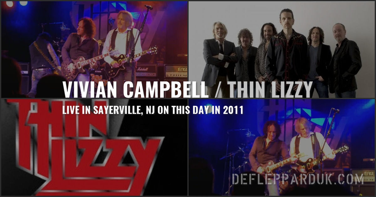 Vivian Campbell 2011.