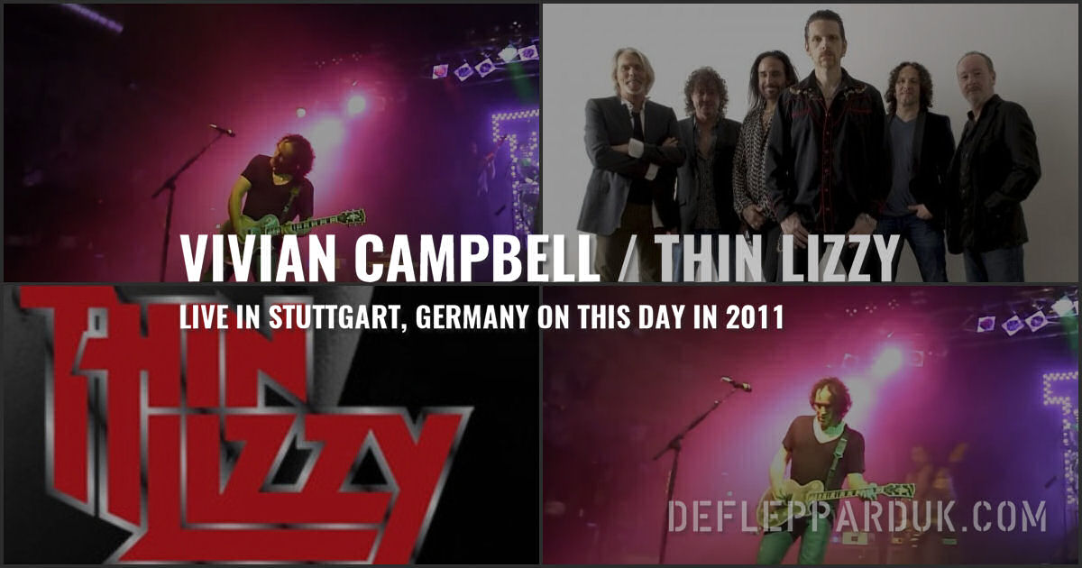 Vivian Campbell 2011. Vivian Campbell 2011.