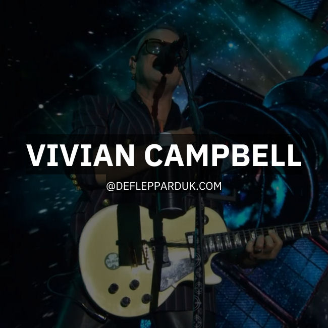 Def Leppard Vivian Campbell.